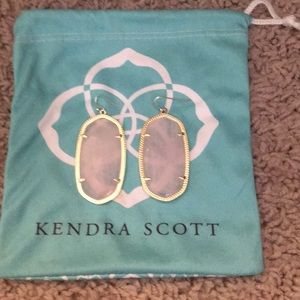 Kendra Scott Blush earrings